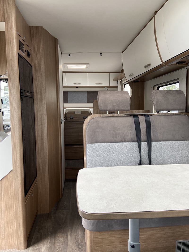 Intégral Carado i338 vue intérieure couchage