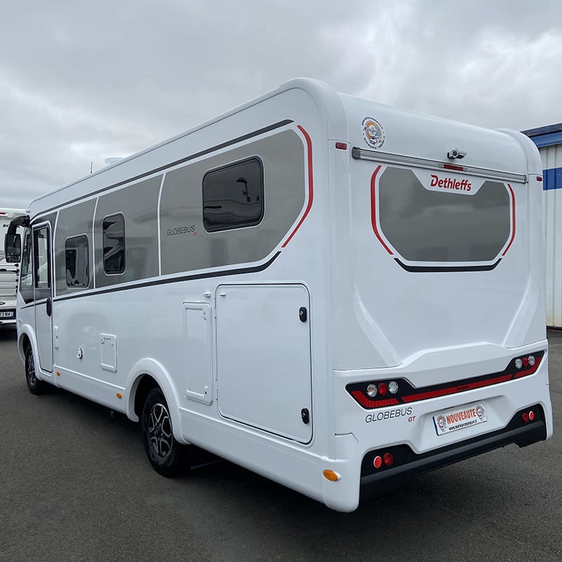 Intégral Dethleffs Globebus i6 profil arrière gauche