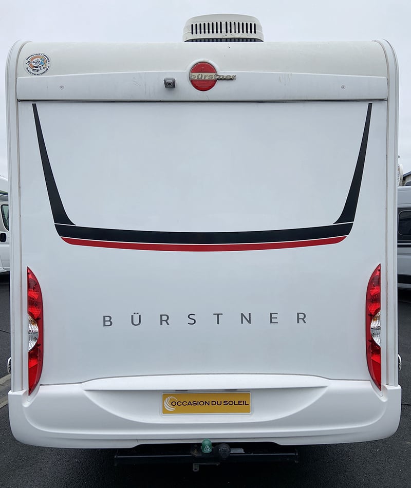 Profilé Bürstner Lyseo T700 face arrière