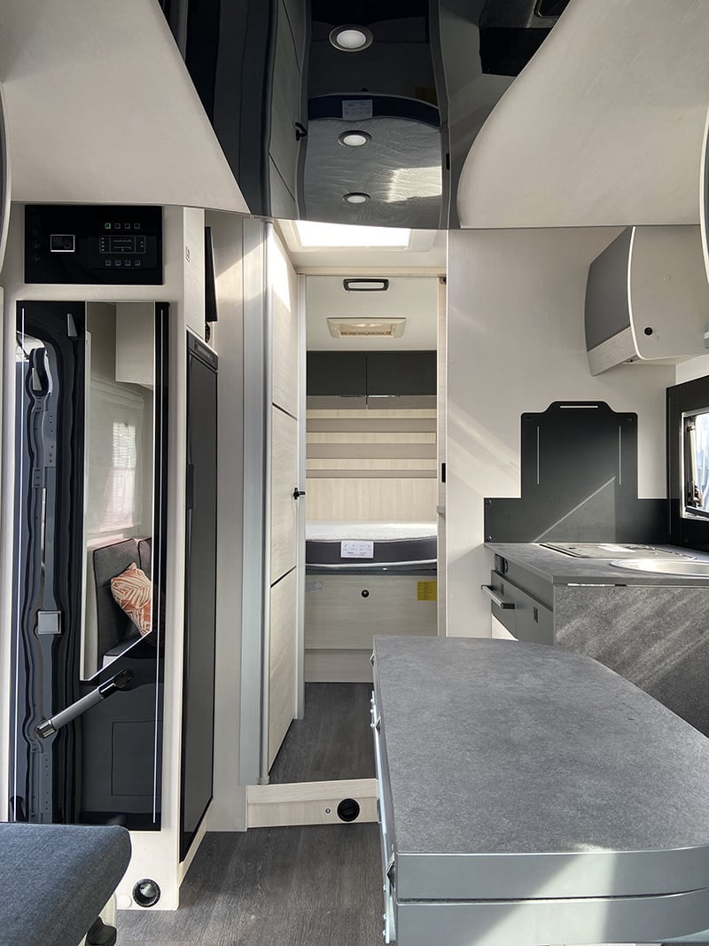 Profilé Chausson 788 Titanium Premium vue intérieure couchage