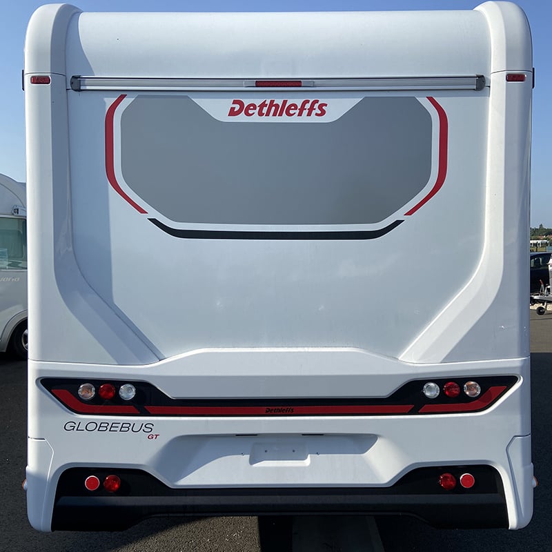 Intégral Dethleffs Globebus i1 face arrière