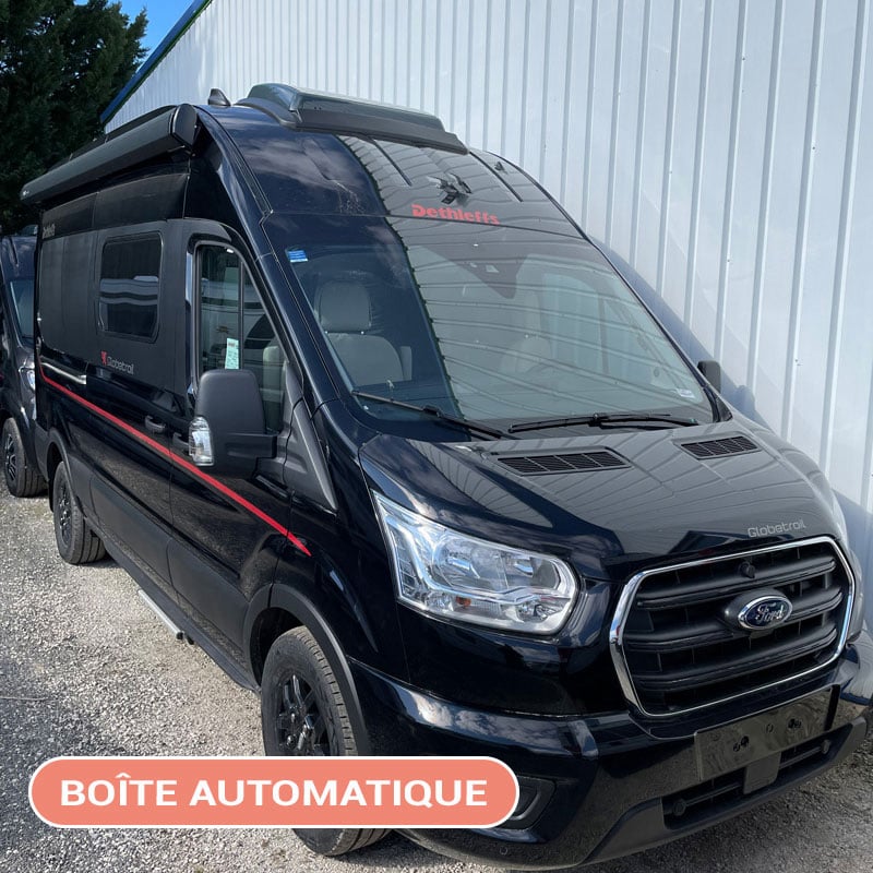 Fourgon Dethleffs Globetrail 590 C Avant nouvelle façade