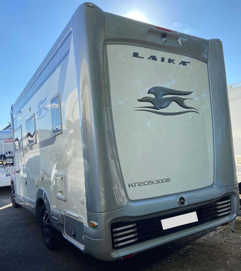 Intégral Laika Kreos 3008 profil arrière gauche