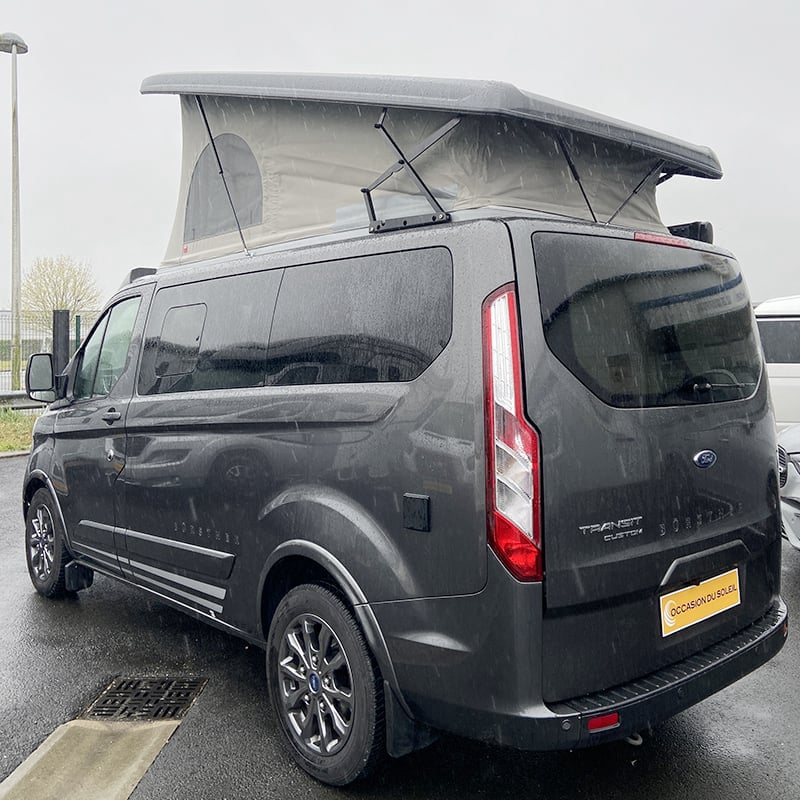 Van Bürstner Copa C500 Active profil arrière gauche toit relevé