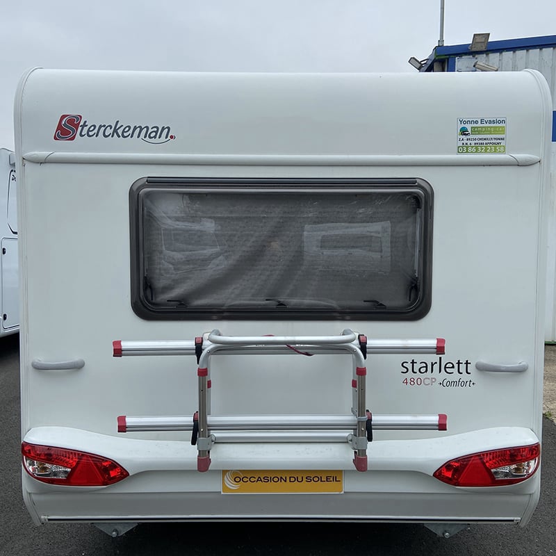 Caravane Steckeman Starlett 480 CP Confort face arrière